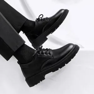 binfenxie  -  British Style Shoes for Men’s Genuine Leather Business Formal Oxfords Footwear Quality Leather Breathable Comfort Wedding Shoes