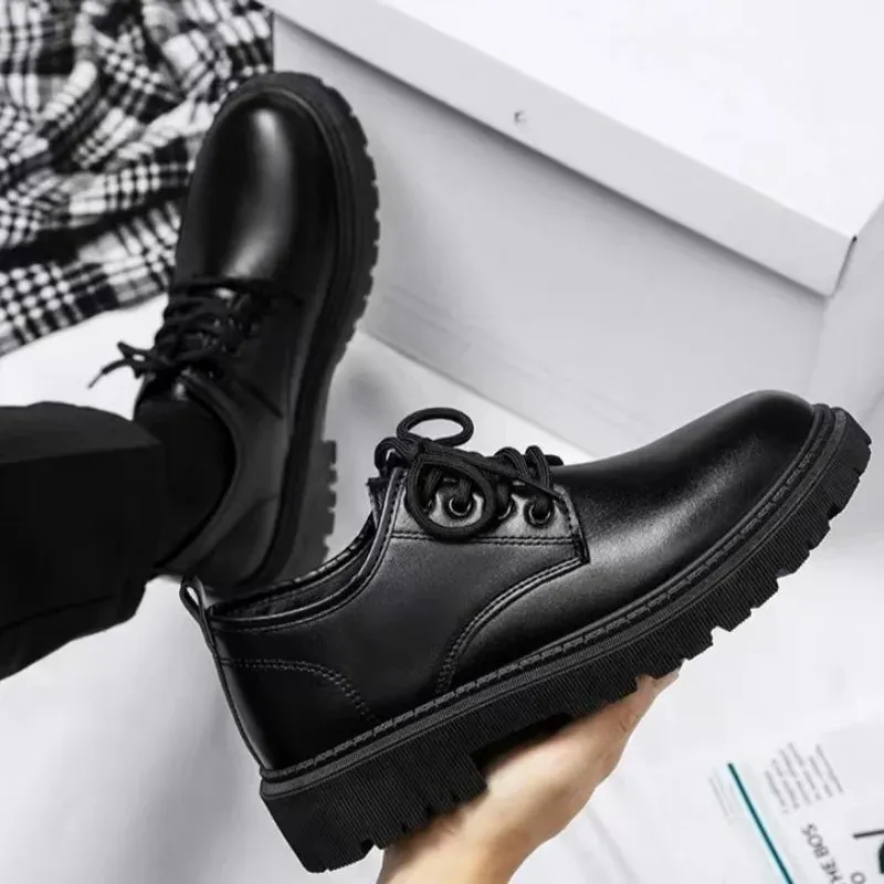 binfenxie  -  British Style Shoes for Men’s Genuine Leather Business Formal Oxfords Footwear Quality Leather Breathable Comfort Wedding Shoes