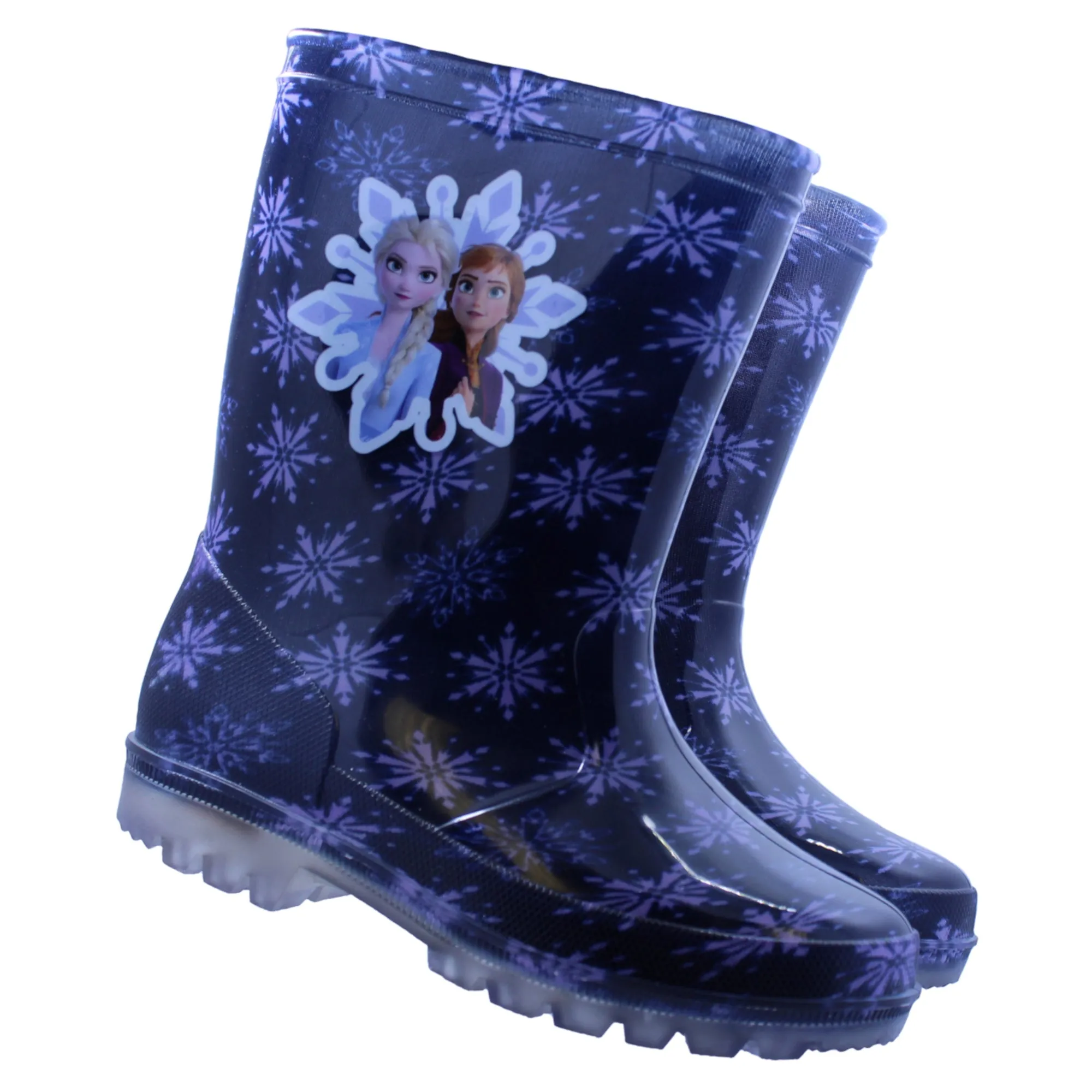 Girl's Licensed Frozen Liteup Rain Boots