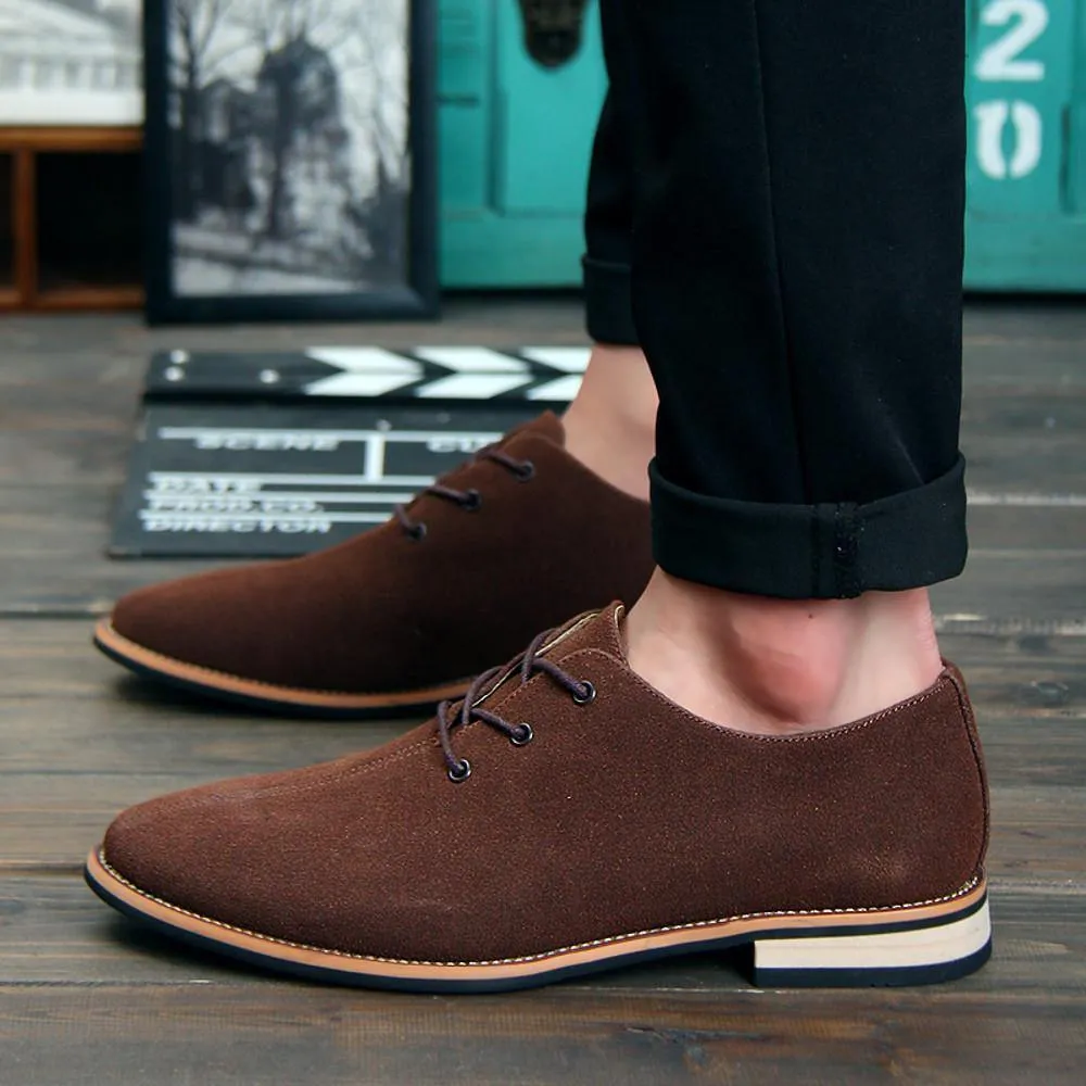 Men's Formal Suede Spring Oxford Shoes